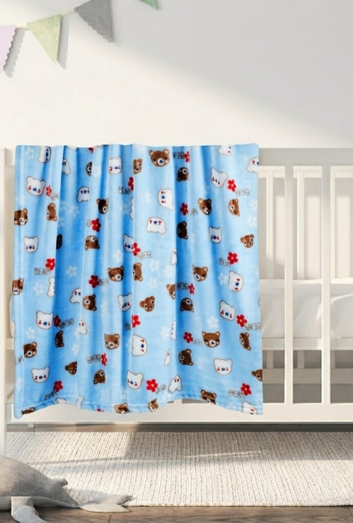 Juniors Printed Baby Blanket - 80 x 100 cm