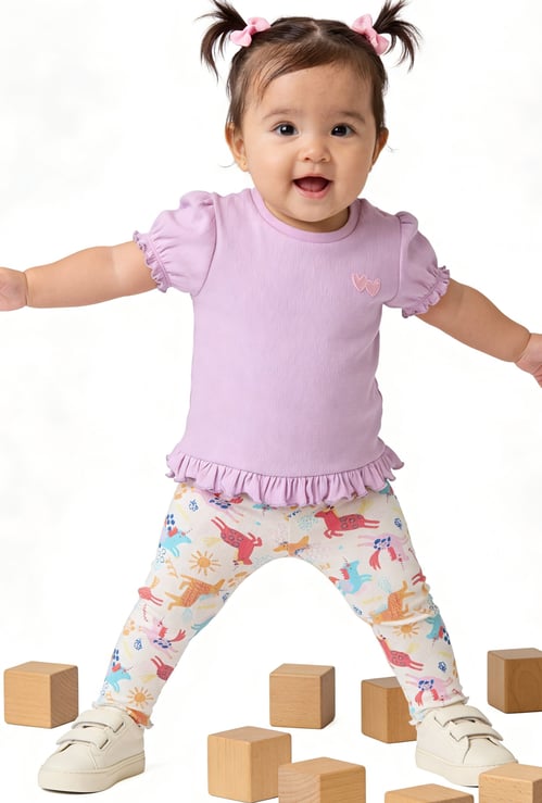 Juniors Printed Leggings