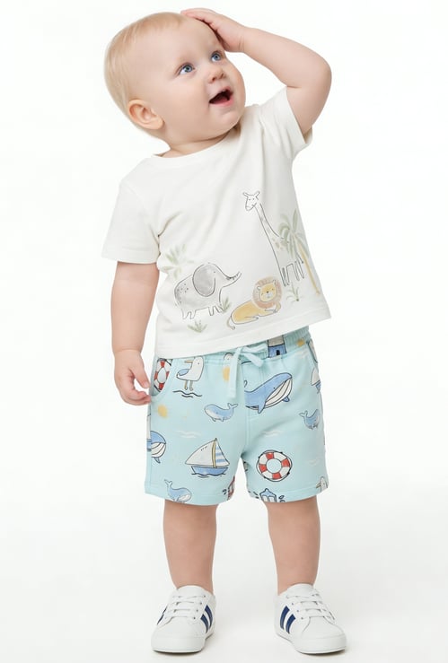 Juniors Printed Shorts