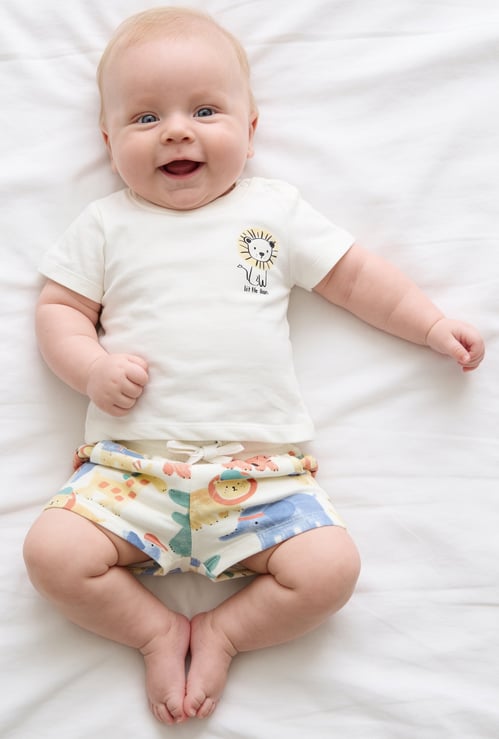 Juniors Printed Shorts
