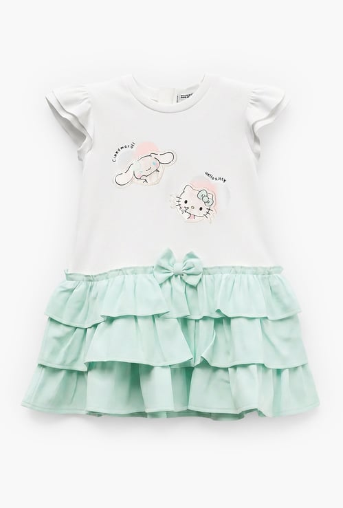 Juniors Hello Kitty and Cinnamoroll Layered Dress