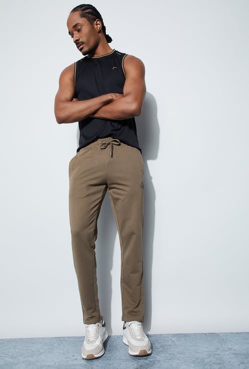 KAPPA Solid Slim Fit Track Pants