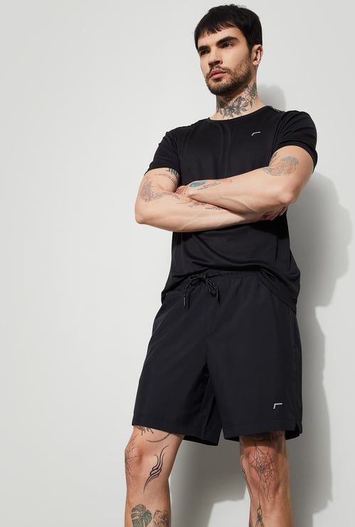 FAME FOREVER ACTIVE Solid Regular Fit Shorts