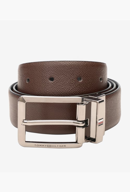 TOMMY HILFIGER Men Textured Reversible Formal Belt