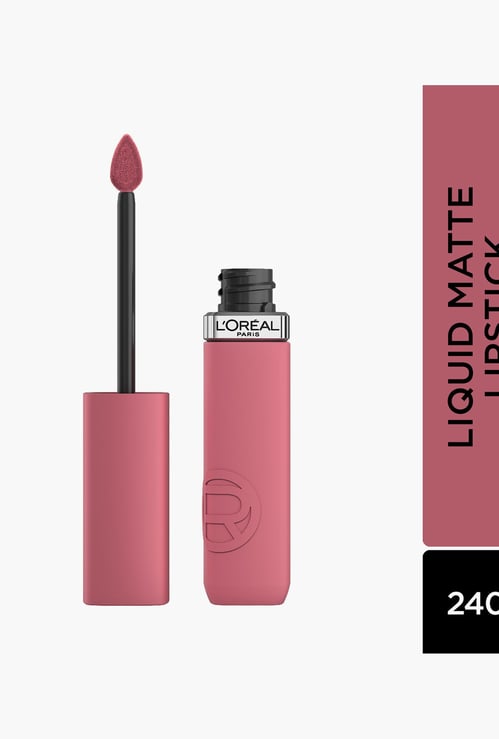 L'OREAL PARIS Infallible Matte Resistance Liquid Lipstick - Road Tripping 240 - 5ml