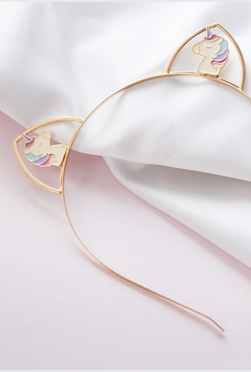 FAME FOREVER Unicorn Charm Hair Band