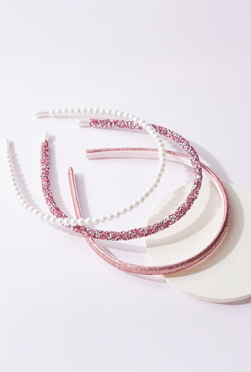 FAME FOREVER Assorted Head Bands -  Pack of 3