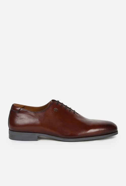 LOUIS PHILIPPE Solid Lace-Up Formal Shoes