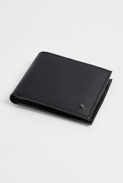 VAN HEUSEN Textured Leather Bi-Fold Wallet