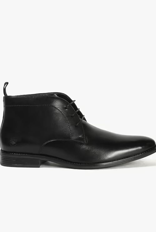 LEE COOPER Leather Chukka Boots
