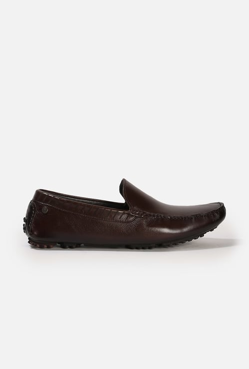 LEE COOPER Leather Driving Moccasins