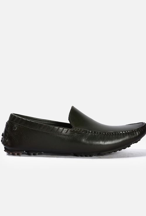 LEE COOPER Leather Driving Moccasins
