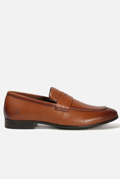 LEE COOPER Leather Penny Loafers