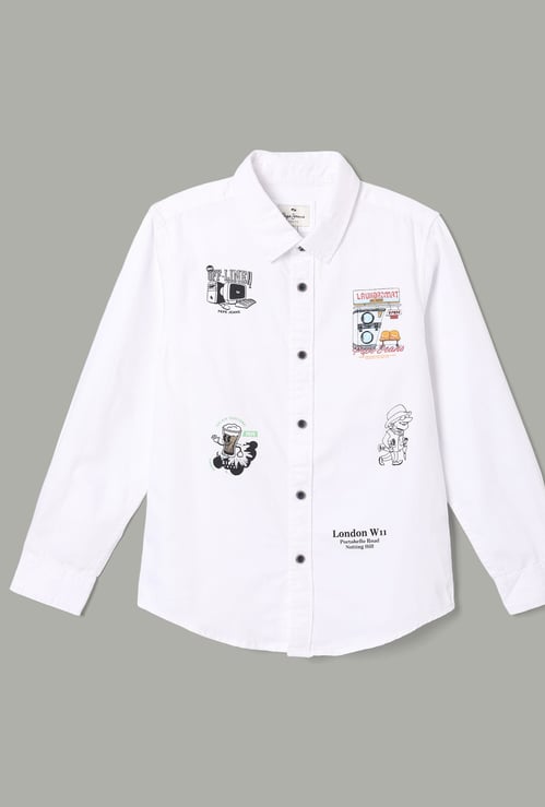 PEPE JEANS Boys Printed Shirt