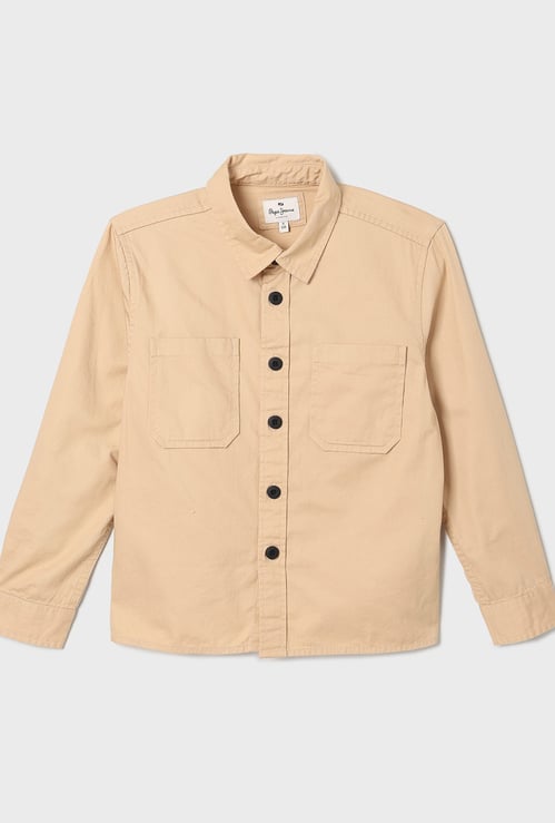 PEPE JEANS Boys Back Printed Shirt