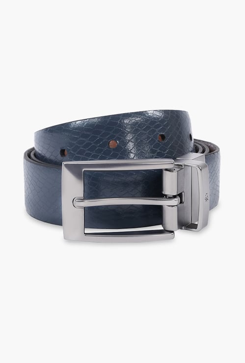 UNITED COLORS OF BENETTON Textured Reversible Belt
