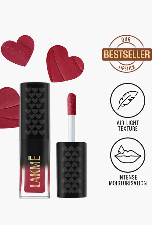 LAKME Xtraordin-airy Mini Lip Mousse - Crimson Sky - 1.8g