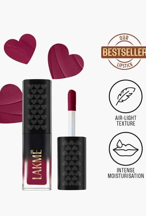 LAKME Xtraordin-airy Mini Lip Mousse - Mauve Mischief - 1.8g