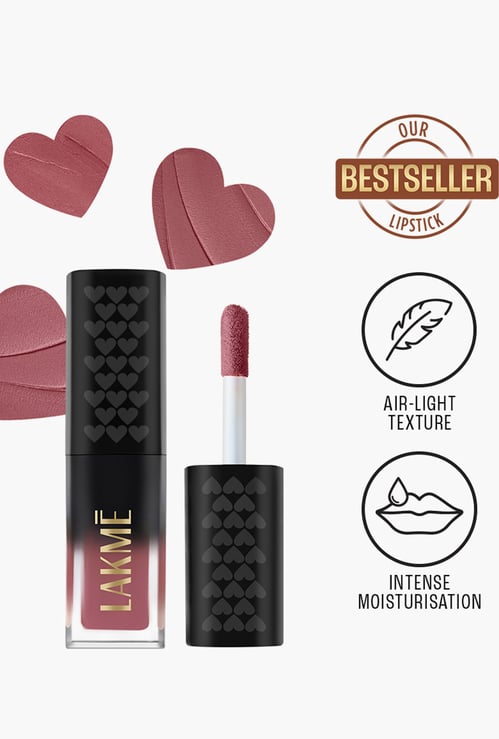 LAKME Xtraordin-airy Mini Lip Mousse - Date Night Pink - 1.8g