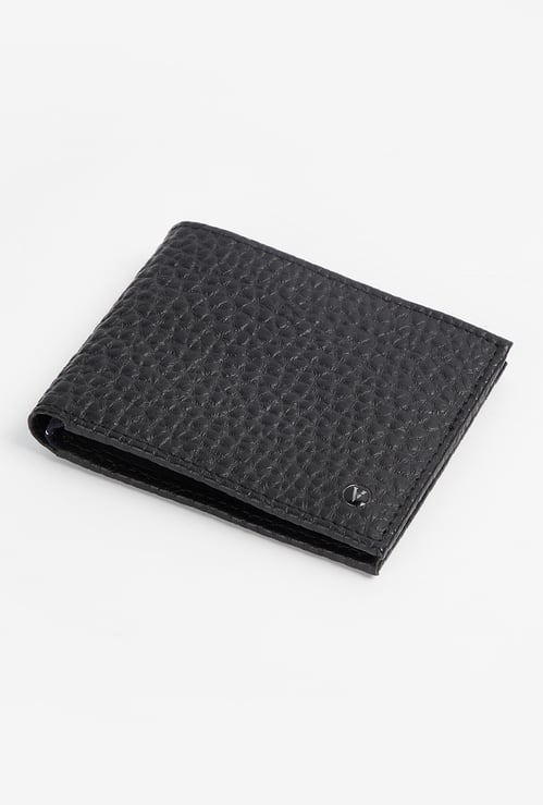 VAN HEUSEN Textured Leather Bi-Fold Wallet