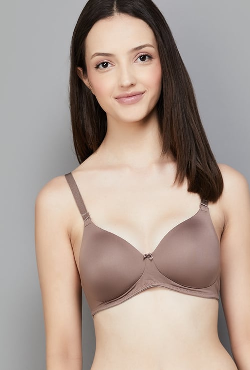 JOCKEY Solid Padded Non-Wired T-shirt Bra