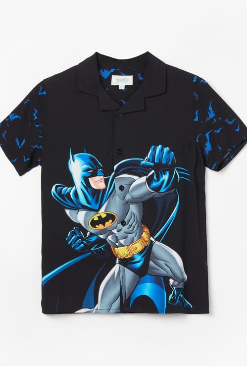 KIDSVILLE Boys Batman Print Shirt