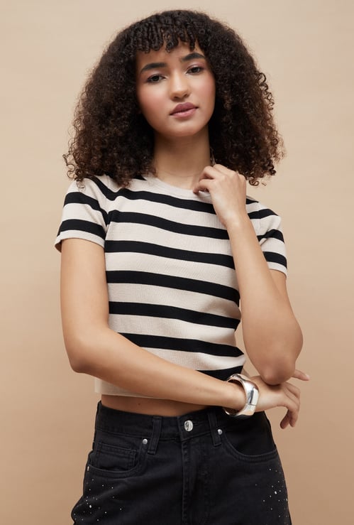 GINGER Striped Top