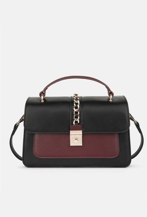 IRTH Colourblocked Sling Bag