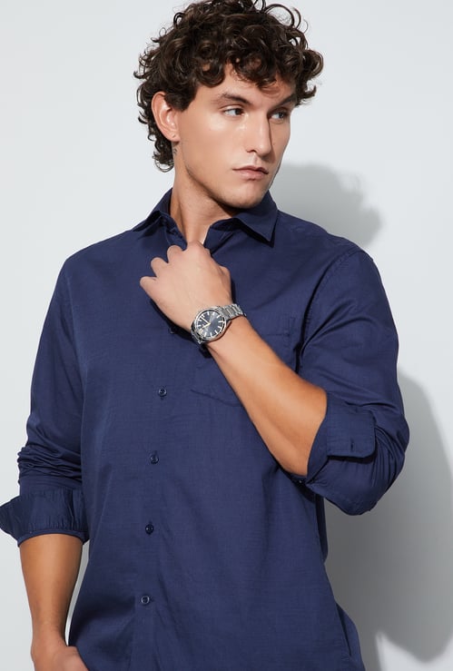 CODE Solid Regular Fit Shirt