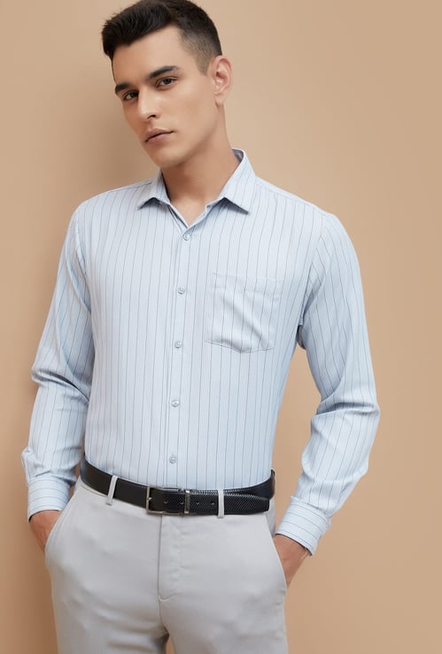 CODE Striped Slim Fit Formal Shirt