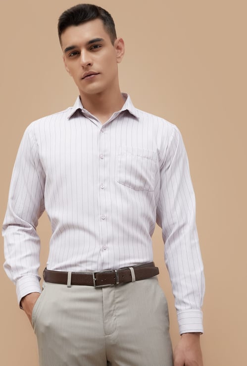 CODE Striped Slim Fit Formal Shirt