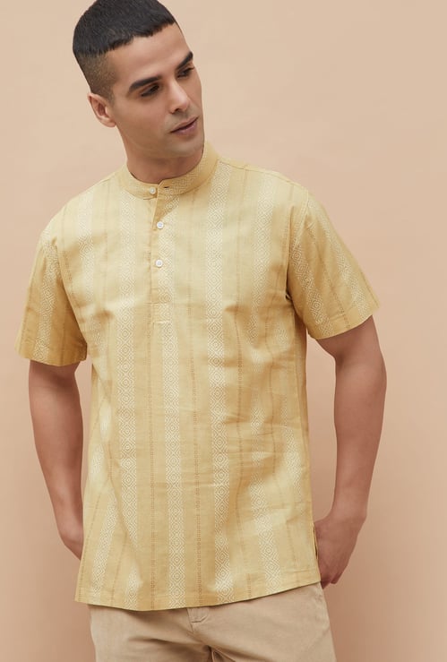 MELANGE Printed Short Kurta