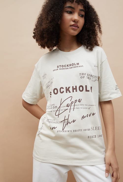 KAPPA Typographic Print T-shirt