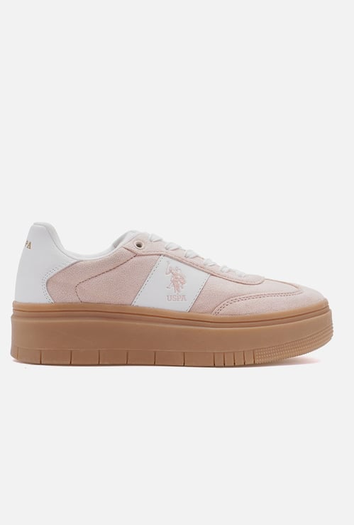 US POLO ASSN Lace-Up Sports Shoes