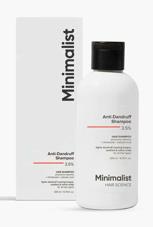MINIMALIST Anti-Dandruff 3.5 Percent Shampoo - 200ml