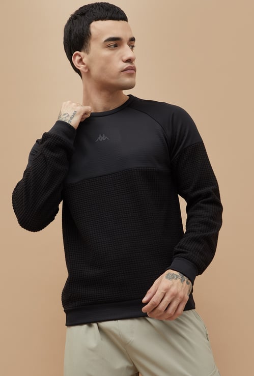 KAPPA Textured Sports Sweatshirt