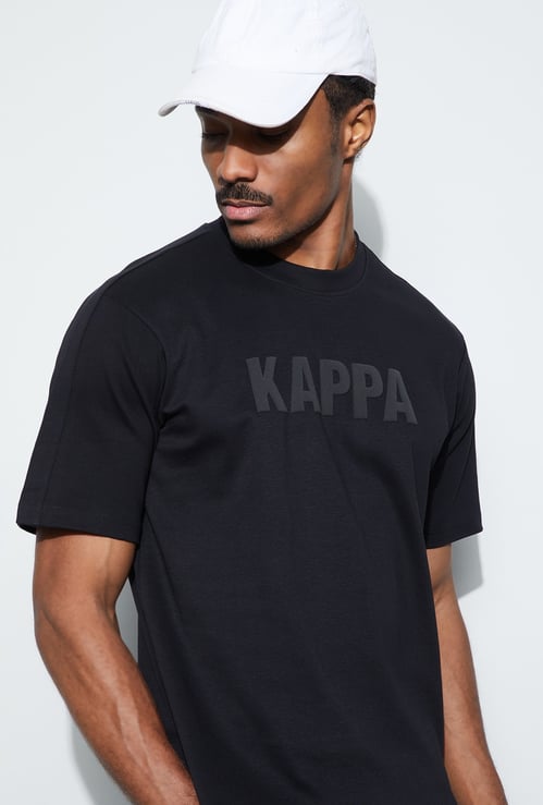KAPPA Brand Print Crew Neck T-shirt