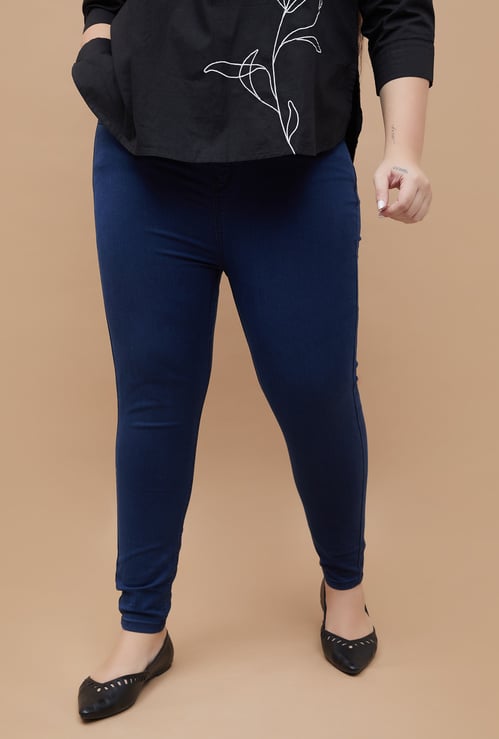 NEXUS Solid Slim Fit Jeggings