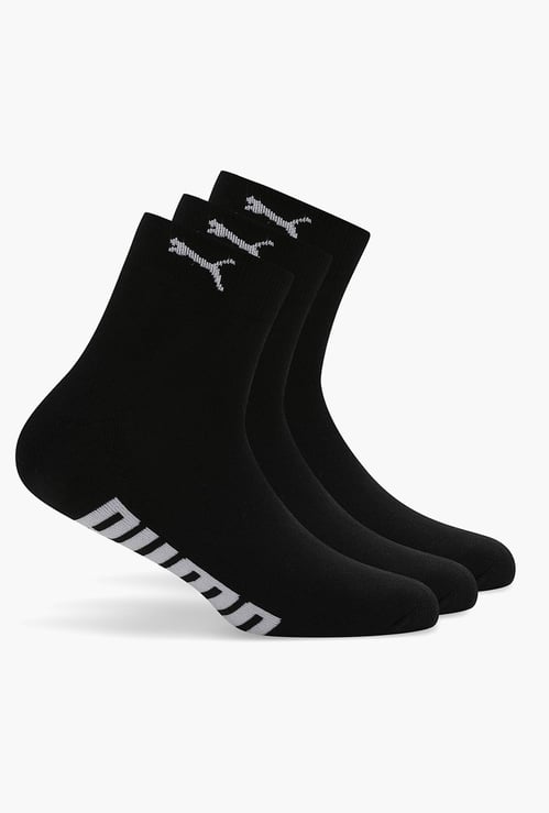 PUMA Printed Crew Length Socks - Pack of 3