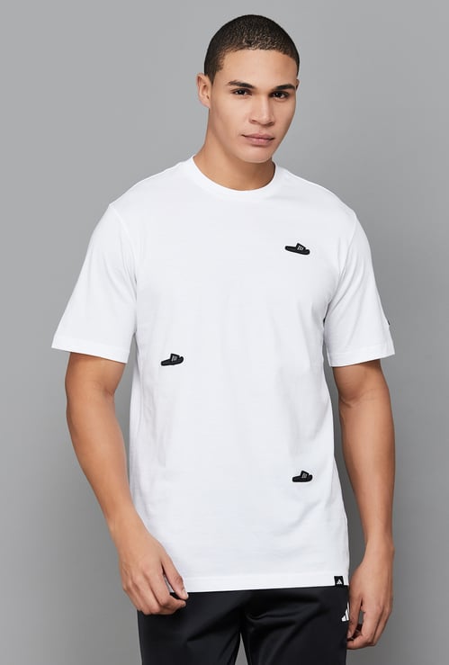 ADIDAS Applique Sports T-shirt
