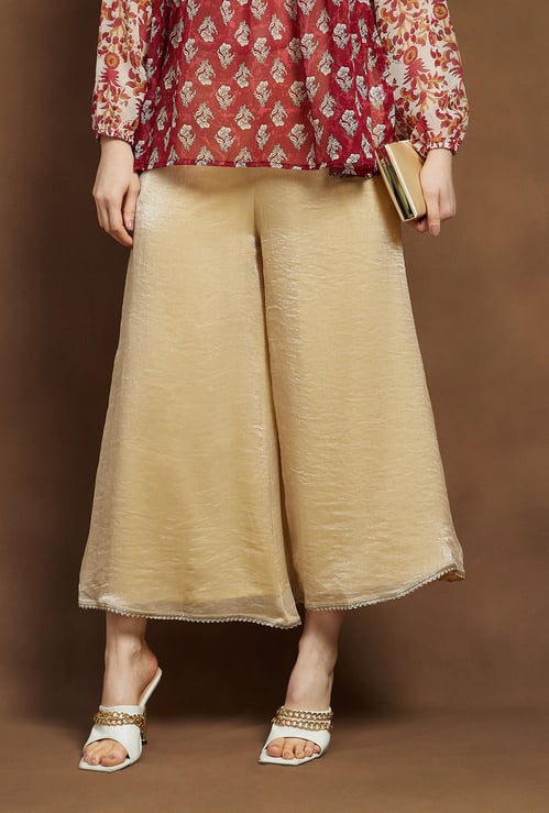 MELANGE Shimmery Palazzos