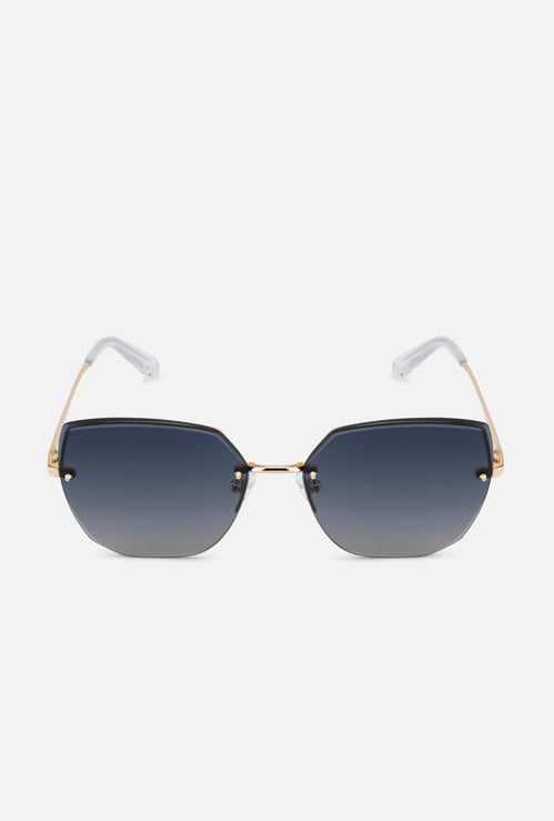 OPIUM UV-Protected Geometric Sunglasses - OP-10289-C01-58