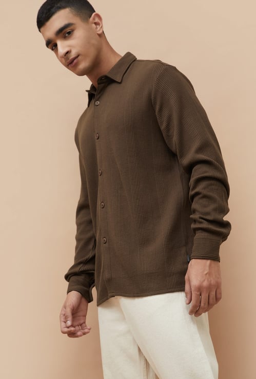 FORCA Knit Regular Fit Shirt