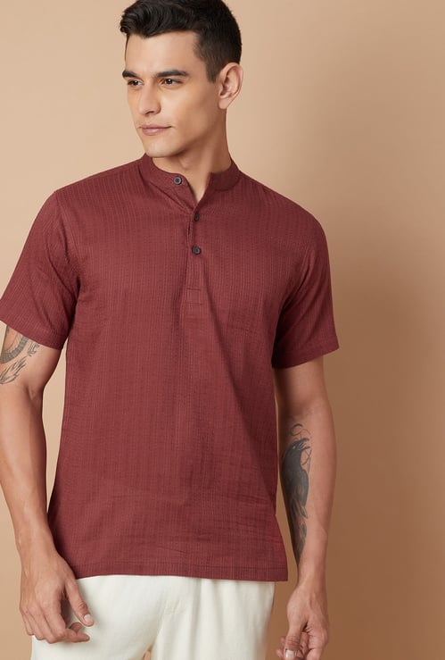 MELANGE Embroidered Short Kurta