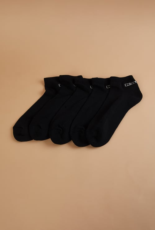 KAPPA Men Solid Ankle Length Socks - Pack of 5