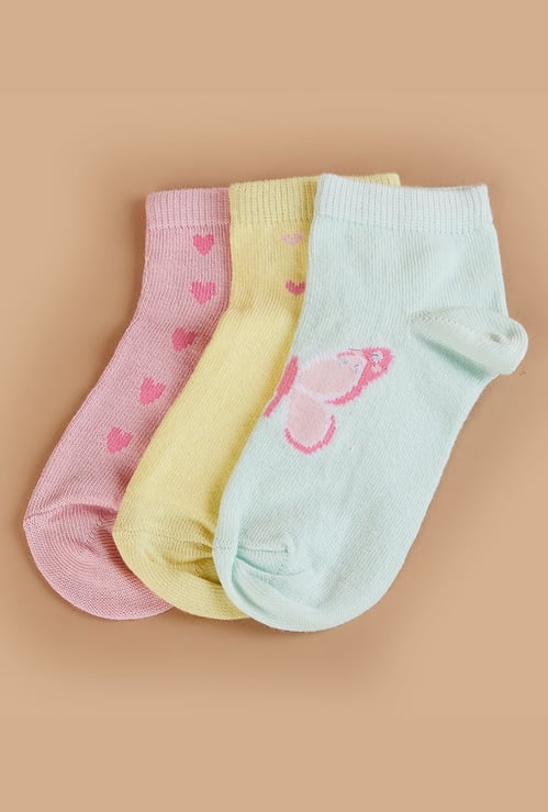 FAME FOREVER Knitted Socks - Pack of 3