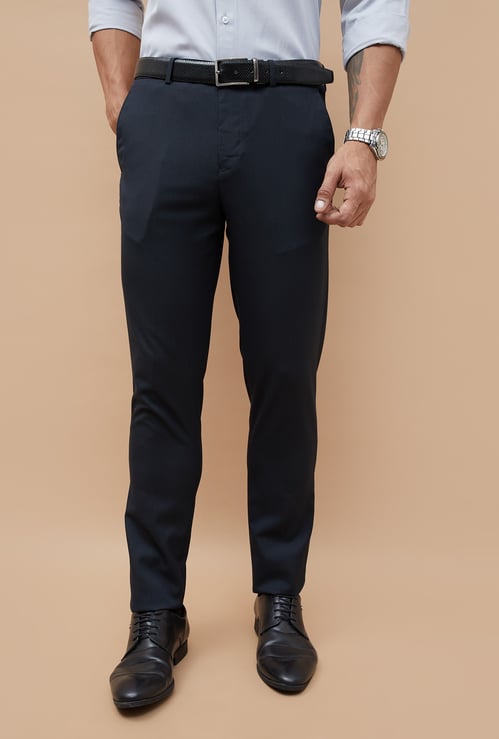 CODE Slim Tapered Formal Trousers