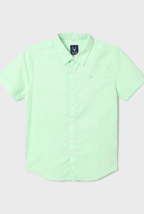 ALLEN SOLLY Boys Solid Shirt