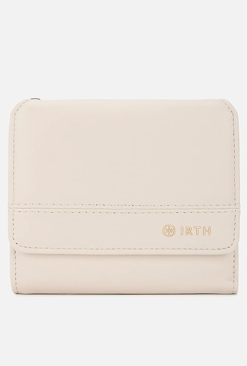 IRTH Solid Zip-Around Wallet