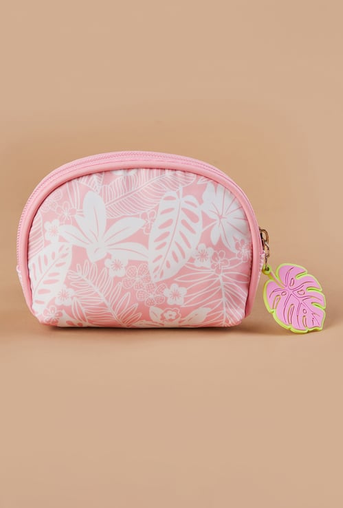 FAME FOREVER Printed Vanity Pouch